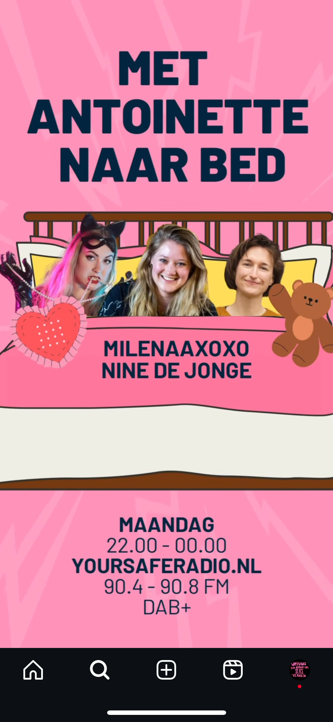 Nine was bij Met Antoinette Naar Bed
